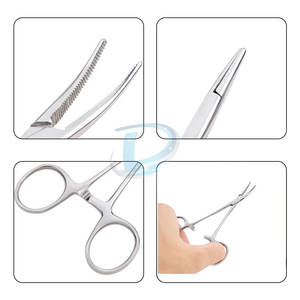 คีมจับหลอดเลือดแบบ OEM ประสิทธิภาพสูง ใช้งานสะดวก เครื่องมือผ่าตัด คีมจับหลอดเลือด - Product Image 3