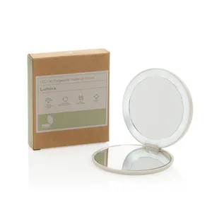 Miroir LED Lumora recyclé et durable, gadgets écologiques - Product Image 4