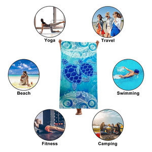 Toalla de Playa de Algodón de Lujo a Cuadros, de la Mejor Calidad, Venta al por Mayor de Fábrica, Impresión Personalizada, Secado Rápido, Ecológica y Personalizable - Product Image 4