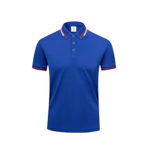 Polo en coton Dry-Fit de haute qualité avec tissu respirant, finition unie teinte, logo personnalisé et choix de couleurs. - Product Image 3