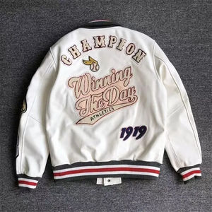 100% Polyester Varsity <b>Jacket</b> Custom Team Sports and club name logo baseball letterman university varsity <b>jacket</b> - Product Image 3
