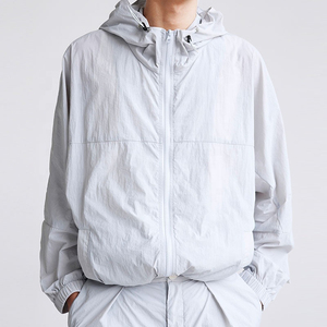 Impermeable 2025 reflectante cortavientos chaqueta para correr verano ligero rendimiento entrenamiento deporte hombres rompevientos - Product Image 3