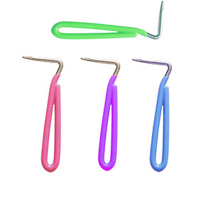 ตะขอเกี่ยวกีบม้าทำจากไวนิลเคลือบไวนิลกันลื่นด้ามจับไวนิลสำหรับใช้ในชีวิตประจำวันตะขอเกี่ยว - Product Image 1