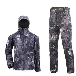 Uniforme de camouflage tactique en polaire imperméable - Product Image 4