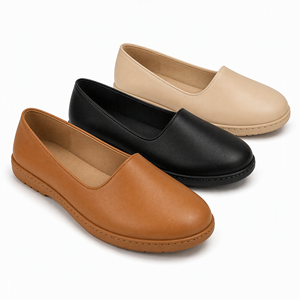 <b>Women</b> PU Suede Winter Loafers Warm Plush Lined Flat <b>Slip</b> On Casual <b>Shoes</b> - Product Image 1