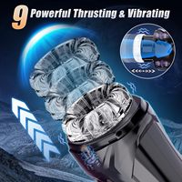 Pompe à pénis en forme de moto, machine sexuelle, entraîneur, poussée, succion, vibration, chauffage, masturbateur masculin avec support de téléphone et poignée