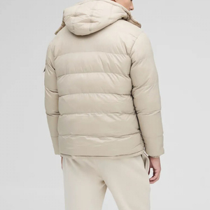 Veste d'hiver matelassée légère et chaude sur mesure de haute qualité en gros, vêtements décontractés, veste d'hiver à capuche en duvet de canard - Product Image 6