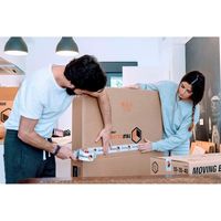 Robuste Verstärkte Doppelwellen-Wellpappe-Boxen 81x13x69 cm - für Gemälde und Fernseher bis zu 37 Zoll