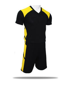 Uniforme de fútbol personalizado conjunto para los hombres de poliéster transpirable equipo Jersey y pantalones cortos - Product Image 3