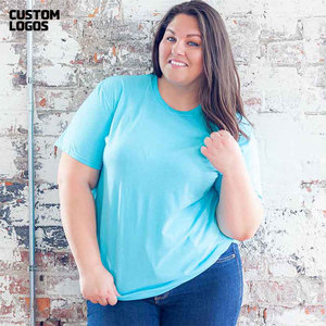 T-shirts pour femmes en gros, coupe ample, personnalisables, manches courtes, impression personnalisée, t-shirts pour femmes - Product Image 4
