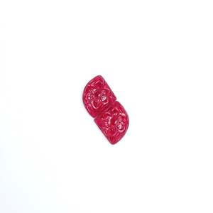 Rubis naturel de Birmanie, pierre précieuse en vrac, 36,70 carats, taillés en carrés, hexagones et marquises, haute teneur en minéraux, pour accessoires de joaillerie, traités thermiquement - Product Image 6