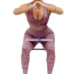 Moda Top Venta Mujeres Fitness Wear Yoga Se Workout Venta en línea Precio razonable Yoga Set - Product Image 6