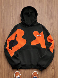 Sudadera con Capucha Unisex para Uso Diario, Ropa Casual de Calle, Sudadera Deportiva para Hombre y Mujer, Ajuste Cómodo, Estampado Bordado, Talla Grande - Product Image 3