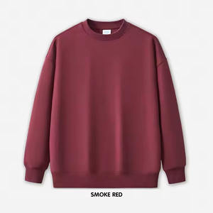 เสื้อสเวตเตอร์ฤดูใบไม้ร่วงของเด็กผู้หญิงทรงหลวมโอเวอร์ไซส์ปักลายด้านหน้ากันหด350gsm ตามสั่งสำหรับฤดูหนาว - Product Image 2