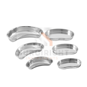 Bandeja de desinfección Dental de varios tamaños para Hospital, bandejas gruesas de plástico de acero inoxidable para riñón, instrumentos de Surgiright - Product Image 4