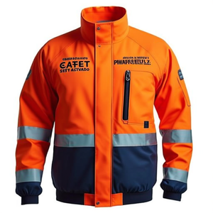 Orange/Marine L-Gr <b>Pilot</b> <b>Jacket</b> Safety & Survival Gear by Warnschutz-PREVENT - Product Image 2