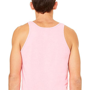 Light <b>Pink</b> color Hot sale <b>men</b> sports bodybuilding tank tops breathable gym sleeveless <b>shirt</b> <b>men</b> gym tank top - Product Image 6