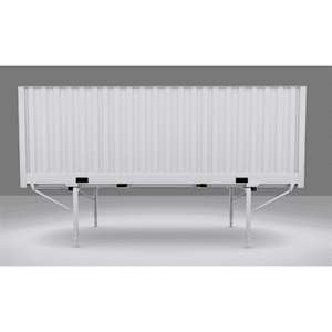 Plates-formes efficaces de conteneurs d'expédition de caisses mobiles pour la logistique intermodale - Product Image 2