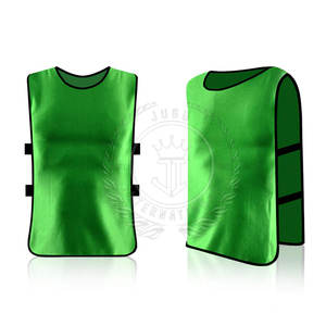 Chalecos de Entrenamiento de Fútbol Transpirables de Secado Rápido Personalizados en Oferta, Baberos para Hombre, Corte Automatizado, Servicio OEM de Alta Calidad 100% - Product Image 2