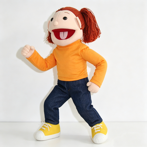 Marioneta de Peluche de Cuerpo Completo para Niña, Material Suave, Accesorios de Cumpleaños para Niños, Juego de Roles Interactivo para 5-7 Años - Product Image 5