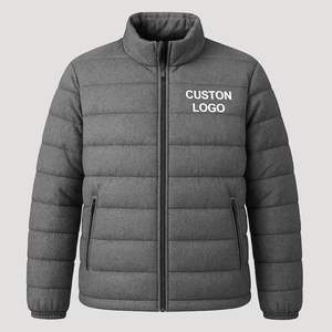 Veste matelassée unisexe tendance 2025, tissu en toile, doudoune de haute qualité, veste d'hiver unisexe, veste matelassée à bulles, ODM - Product Image 5