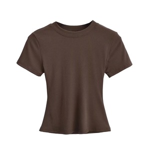 เสื้อยืดสตรีน้ำหนักเบาสวมใส่ได้ทุกวันเหมาะสำหรับฤดูร้อนฤดูใบไม้ผลิและชั้นที่มีบริการระบายอากาศได้ดี - Product Image 2