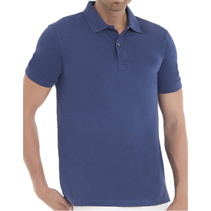 Vente chaude pour hommes pour T-shirts polo Design de golf parfaitement coupé sur toile solide Prix basé sur la demande du client - Product Image 1