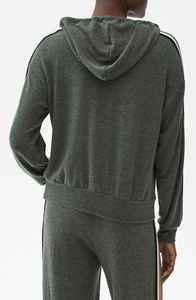 Sudadera Corta Personalizada para Mujer, Sudadera Deportiva de Manga Larga, Ropa Deportiva Informal para Gimnasio, Sudadera Moderna - Product Image 3