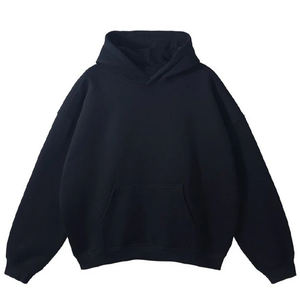 เสื้อสเวตเตอร์มีฮู้ดไซส์ใหญ่พิเศษสำหรับผู้หญิง, เสื้อลำลองทรงหลวมมีฮู้ดแขนยาวไม่มีเชือกรูดเสื้อวินเทจ - Product Image 6