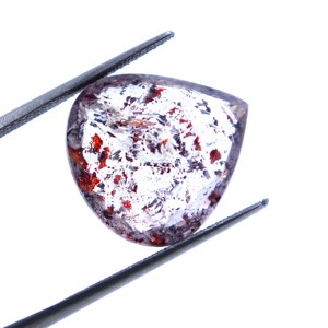 Super Seven Lepidocrocite Améthyste Rutile Cabochons de pierre taillée à facettes Pierres naturelles Super Seven Cut Pierres précieuses en vrac - Product Image 6