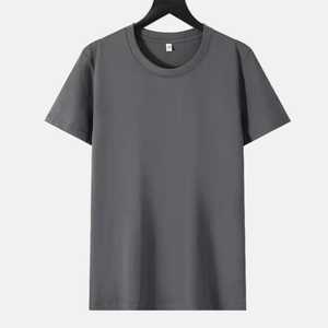 T-shirts anti-boulochage en mélange de coton polyester pour hommes avec sérigraphie - Product Image 4