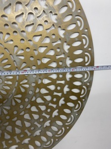 Arte Mural Moderno Hecho a Mano en Oro Contemporáneo, Metal Cortado con Láser, Colores Personalizables, WB INC INDIA para Decoración de Paredes - Product Image 5