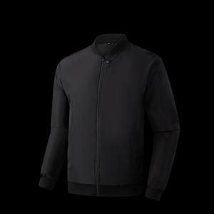 Veste décontractée pour homme 2026, col baseball en toile, coupe courte et ample, couleur unie, fine, imprimée, printemps-automne, service OEM - Product Image 5