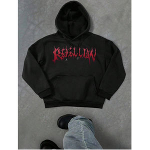 2026Nueva llegada Sudaderas con capucha para hombre Diseño personalizado Impreso Transpirable Sostenible Tallas grandes Bajo precio OEM Invierno - Product Image 5