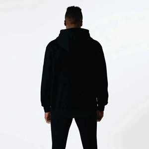 Logo personnalisé100 % coton mélangé épais de haute qualité sérigraphie sweat-shirt à capuche imprimé bouffant vêtements de sport - Product Image 5