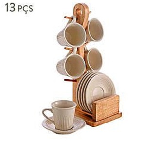 <b>Storage</b> Grippers Wooden Glass Rack Organizer with Serving Hooks Standing Mop Holder <b>Kitchen</b> Multifunction OEM Closet Rubber - Product Image 2