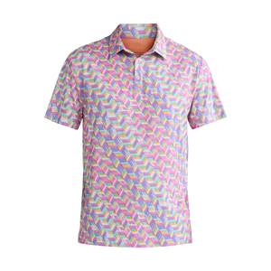 Summer Solid Color Customized Design Fashionable Stylish All Over Printed Men's Polo Shirts <b>Slim</b> <b>Fit</b> Polo Shirts For Men From BD - Product Image 1