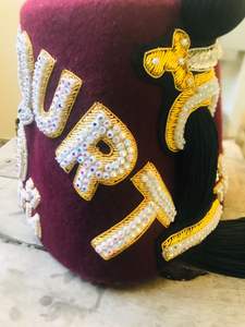 Régalia maçonnique, fez de Shriners, personnalisable - HSE - Product Image 4