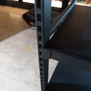 Étagères verticales métalliques autoportantes sans dossier à 6 niveaux durables pour entrepôts et magasins de détail - Product Image 4