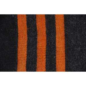 Tapis Kilim turc 3,1x11 pi (93x335 cm), tapis vintage en laine noire style sud-ouest - Product Image 5