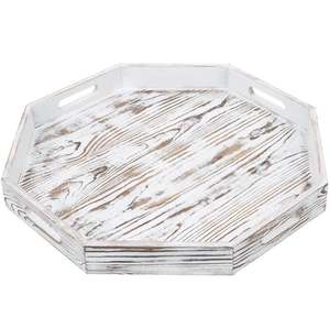 Table basse ottomane en bois massif écologique plateau de service décor à la maison hôtel Restaurant Bar ustensiles de cuisine pour le luxe - Product Image 1