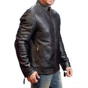 OEM personalizado chaquetas de cuero al por mayor Premium proveedor genuino cuero de vaca Moto Biker estilo chaquetas hombres mujeres - Product Image 5