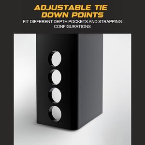 Anneau <span class=keywords><strong>en</strong></span> <span class=keywords><strong>D</strong></span> amovible pour remorque, robuste, 16 200 lb, avec boulon de sécurité et écrou de fixation pour camions à plateau et remorques, lot de 4 - Product Image 5