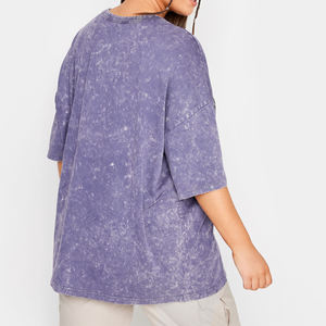 Camisetas de Mujer de Gran Tamaño, Secado Rápido, Transpirables y Ligeras, 100% Algodón, con Logotipos y Parches Personalizados, OEM/ODM - Product Image 2