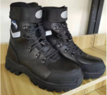 Bottes de sécurité tactiques imperméables antibactériennes pour les pompiers, avec marquages réfléchissants ignifuges pour les incendies de forêt