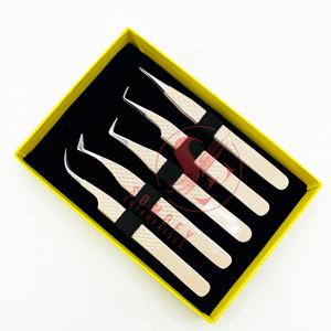 Pinzas para Pestañas Somofy Enterprises de Acero Inoxidable Duradero de 10 mm con Punta Dentada para Uso Profesional, Logotipo Personalizado - Product Image 3