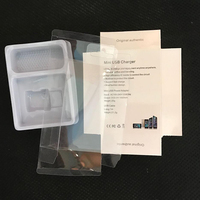 Accessoires électroniques étui pour écouteurs chargeur de Smartphone pratique emballage Blister Per pour écouteurs