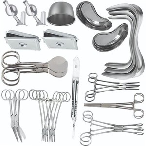Ensemble chirurgical mineur de 13 pièces Instruments chirurgicaux en acier inoxydable Ensemble d'instruments chirurgicaux de base Ensemble dentaire instruments chirurgicaux - Product Image 4