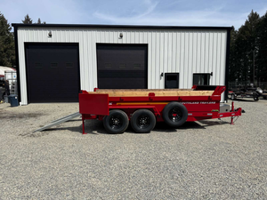 High Quality Factory Original Farm <b>Trailers</b> for Sale 7x14 High Side Dump <b>Trailer</b> and 6x12 Dump <b>Tractor</b> <b>Trailer</b> - Product Image 4