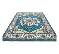Handmade Hand Knotted Wool Rugs 8x14 9x12 Multi Color Abstract Moroccan Super Kazak Anti-Slip Eco-Friendly Living Room Decor KC9
